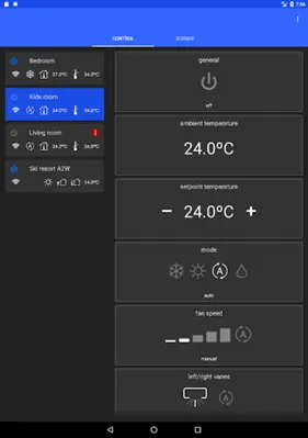 Airconwithme android App screenshot 1